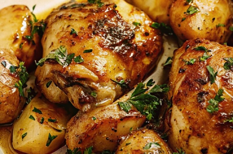 Chicken Thighs with Potatoes