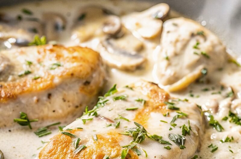 Creamy Mushroom Chicken