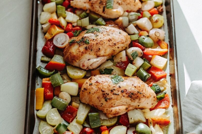 Roasted Chicken And Vegetables