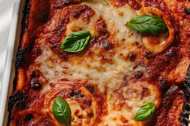 Zucchini Lasagna Rolls