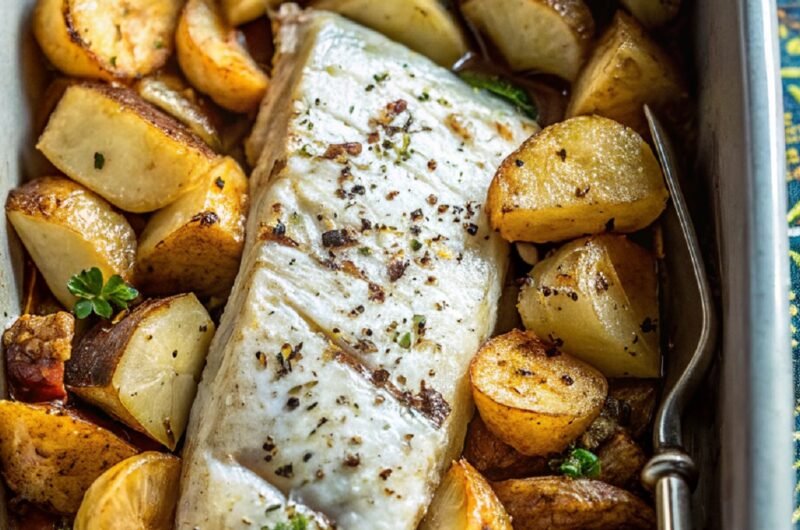 Baked Fish with Potatoes
