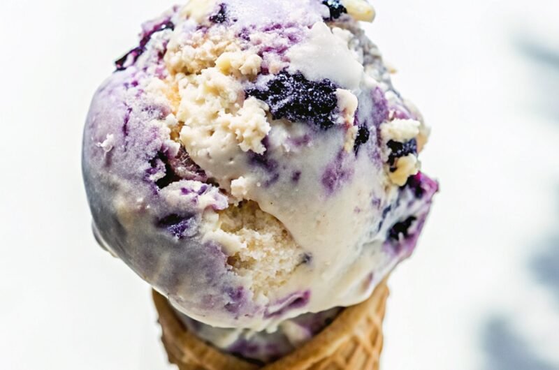 Blueberry Pie Ice Cream