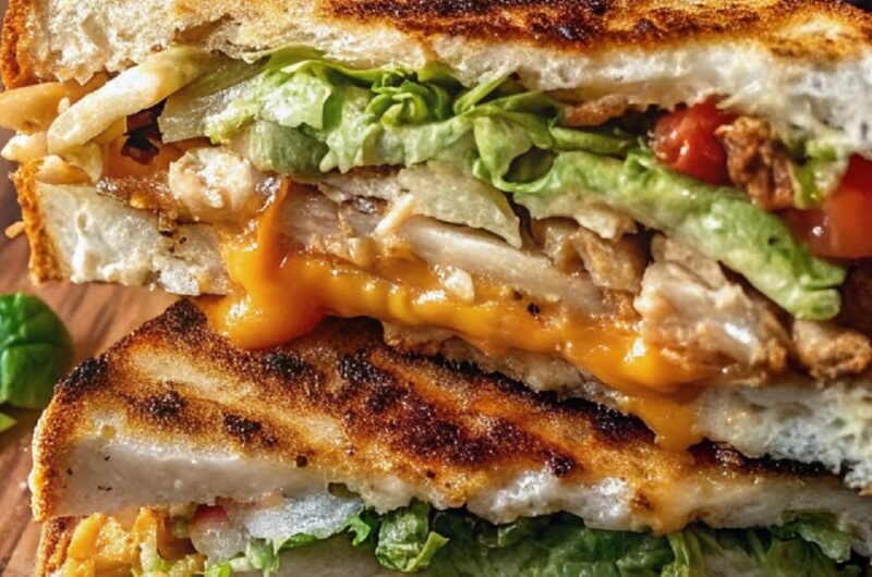Chicken Avocado Melt Sandwich