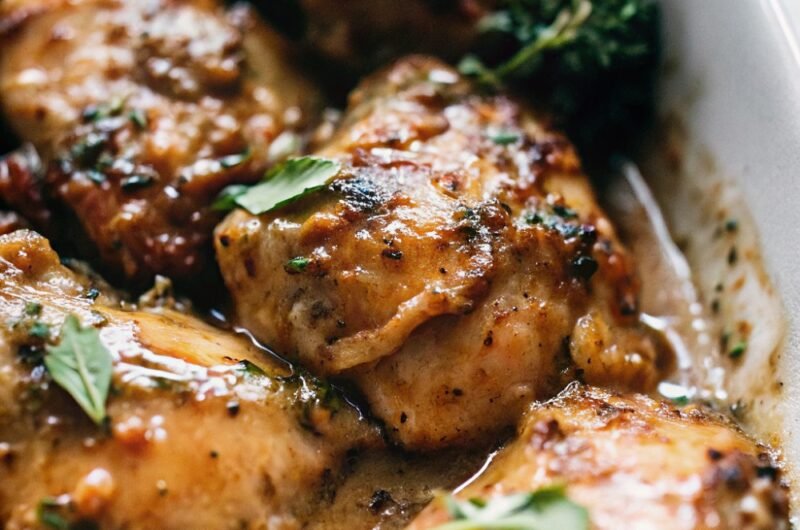 Crock Pot Honey Mustard Chicken
