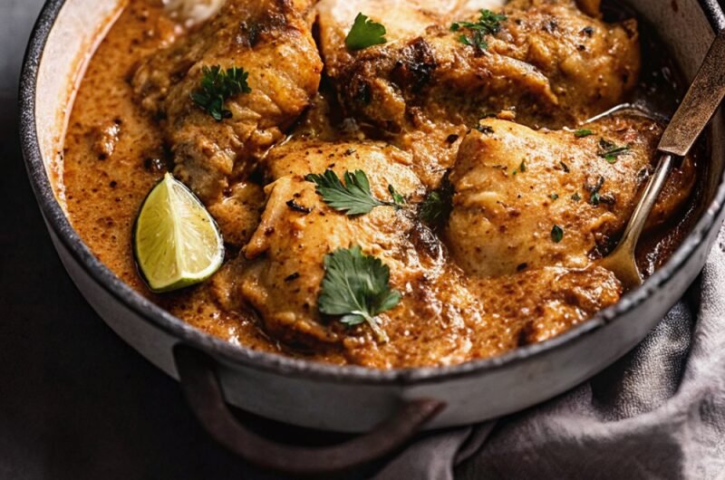 Crockpot Coconut Curry Chicken