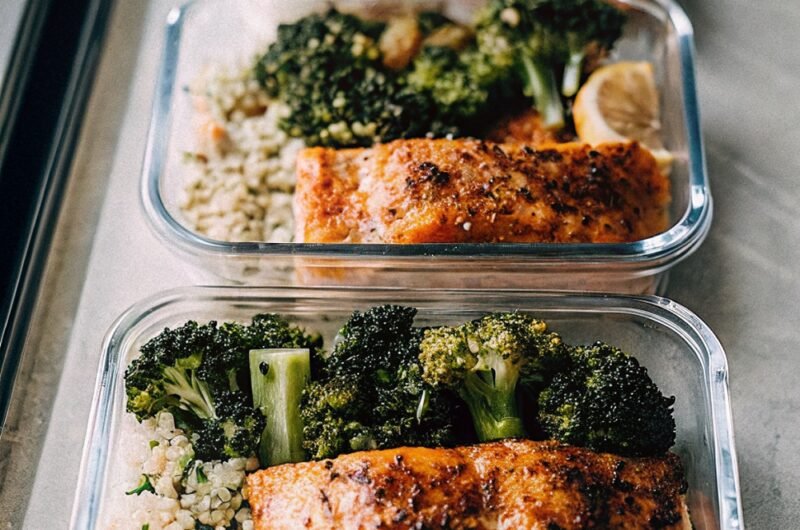 Easy Salmon Meal Prep Bowl