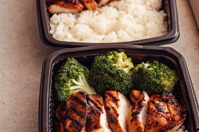 Meal Prep Chicken and Broccoli