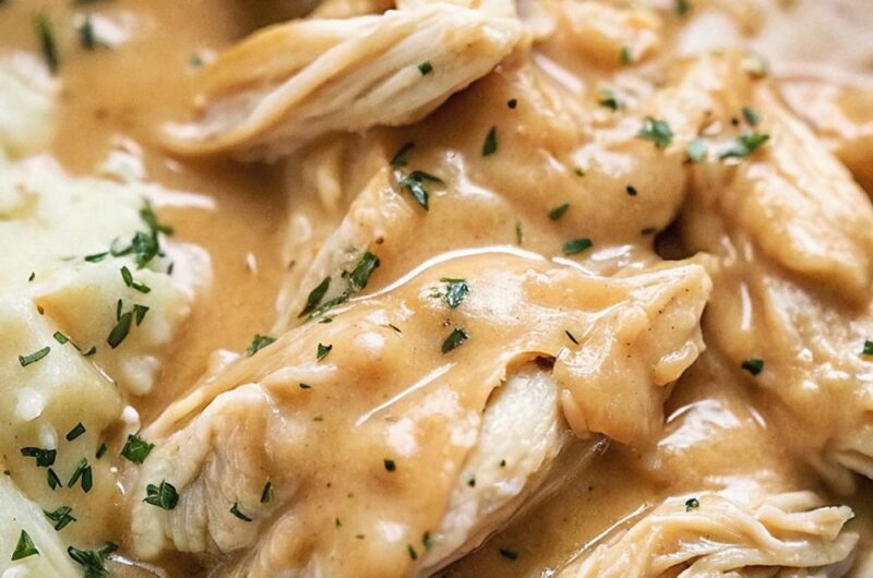 Crockpot Chicken and Gravy