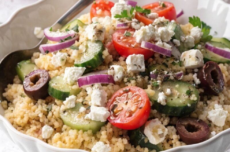 Greek Salad with Couscous