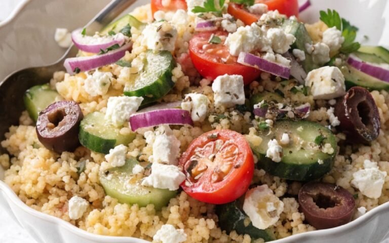 Greek Salad with Couscous