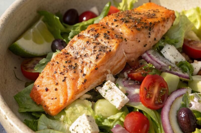 Greek Salmon Salad