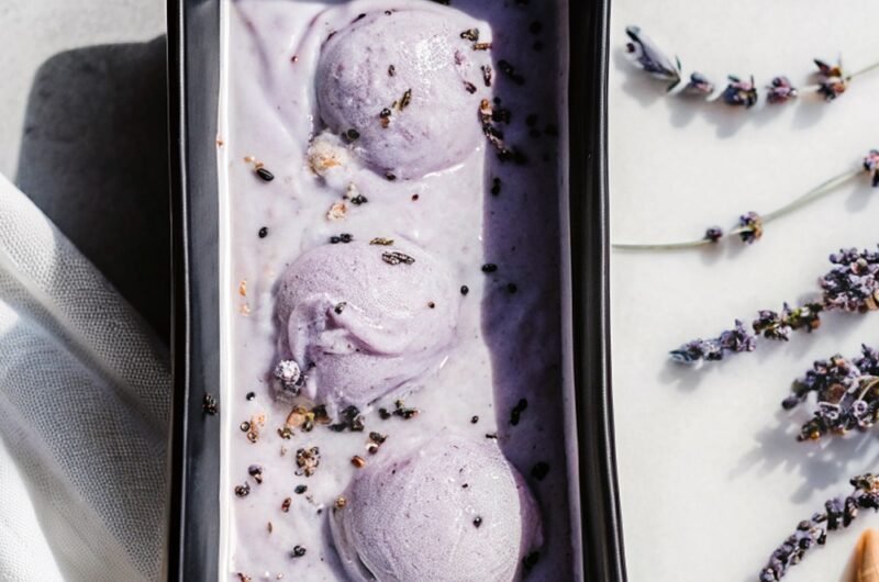Lavender Ice Cream