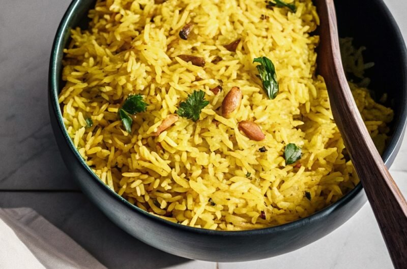 Mediterranean Yellow Rice