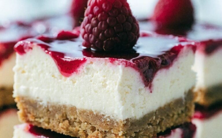 Raspberry Cheesecake Bars
