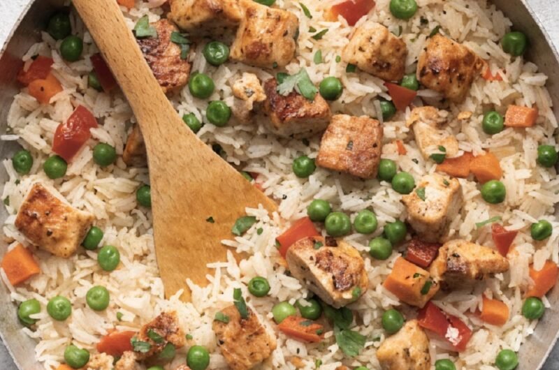 Rice with Vegetables and Chicken