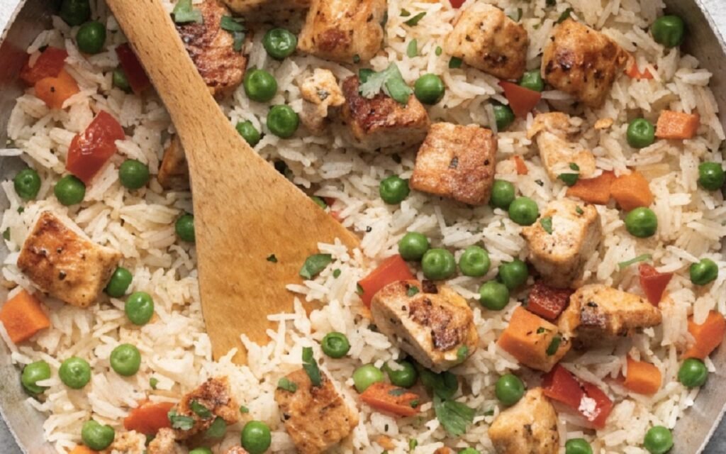Rice with Vegetables and Chicken