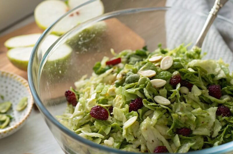 Shaved Brussels Sprouts Salad