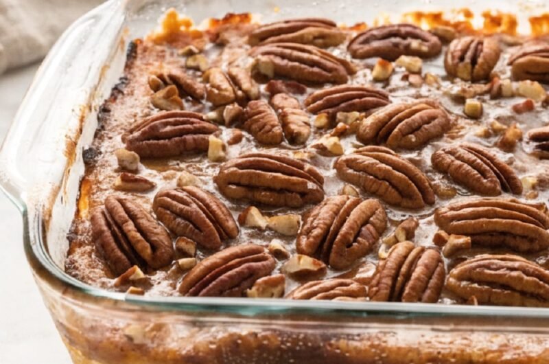 Pecan Pie Dump Cake