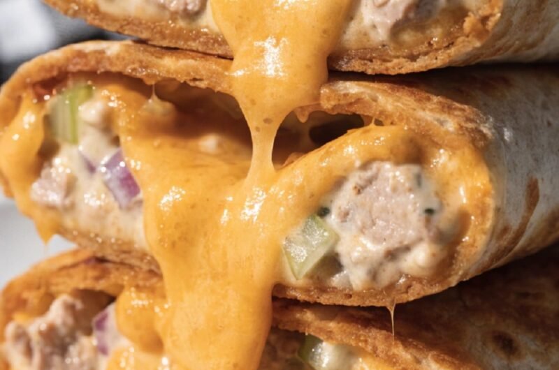Tuna Cheese Melt Wrap
